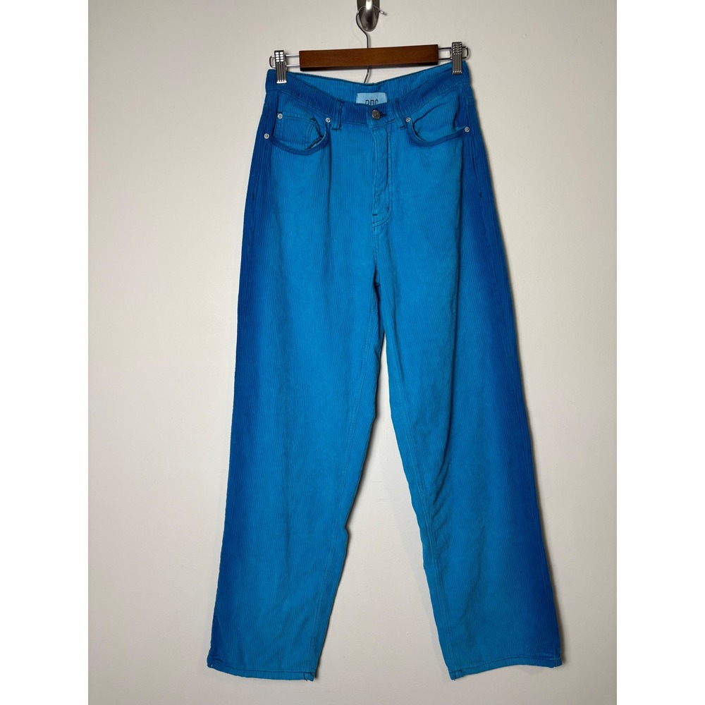BDG‎ Urban Outfitters Womens High Rise Baggy Corduroy Pants Size 26 Blue Ombre